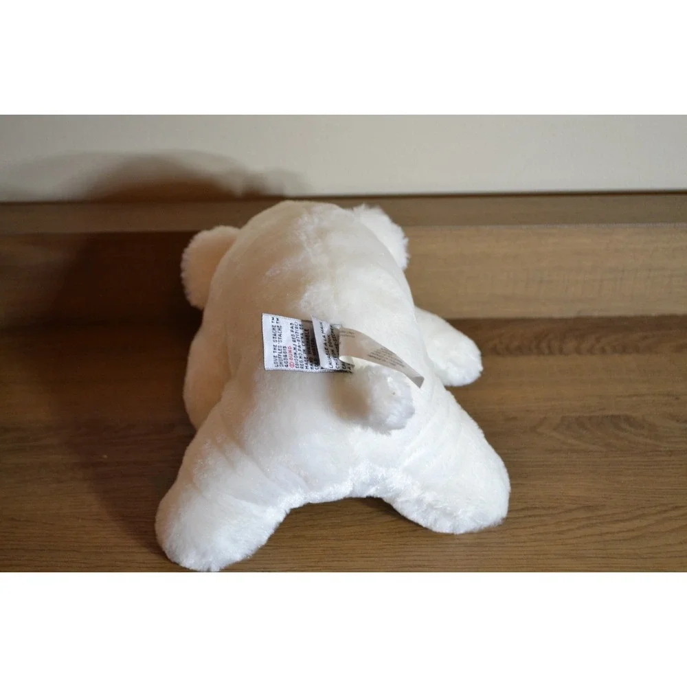 GUND Gunderground Snuffles Love The Stache White Polar  8